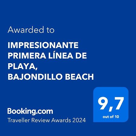 Impresionante Primera Linea De Playa, Bajondillo Beach 托雷莫利诺斯 外观 照片